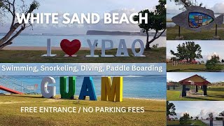 Relaxing Morning at Ypao Beach Park #guam #travel #beachwalk