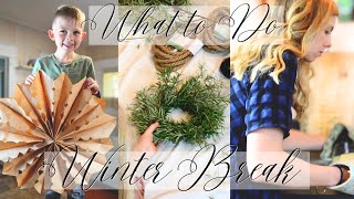 Winter Break Activities | Einkorn Recipes | Einkorn Dutch Baby | Winter Homeschool Activities