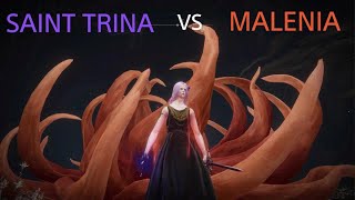 "May Thy slumber be peaceful, Dear Sister" | Elden Ring - St. Trina vs Malenia, Blade of Miquella