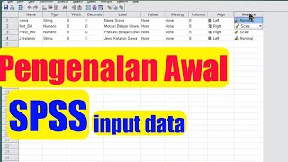 Pengenalan SPSS Pemula || Awal Input Data || Kuliah Statistika Pendidikan 2021