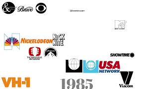 Universal-Nick Logo Evolution (All Logos)