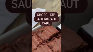 Chocolate Cake 🍰🎂 | chocolate sauerkraut Cake #shorts #youtubeshorts