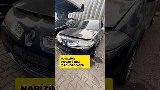 Renault Megane 1.6 na díly z #vrakoviste #milata ♻️ #renault #renaultmegane #autodily #megane #car