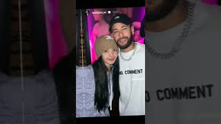 OMG 😲 lisa with Neymar Jr 😫😫😫( no edit )