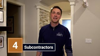 #4 Subcontractors | 10 Facts You Must Know When Choosing a Home Builder