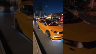 Honda Civic led light modified