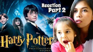 First time watching HARRY POTTER AND THE PHILOSOPHER'S STONE REACTION (Part 2) | Team Fischer