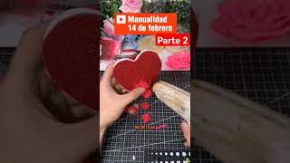 cómo hacer un ramo de rosas para el   #14defebrero #manualidades #shorst #ramoderosas