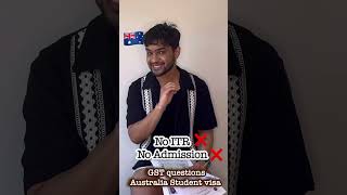 Importance of ITRs for Australia Admission  | Student Visa | Importance of ITRs 🇦🇺🇦🇺🇦🇺🇦🇺🇦🇺