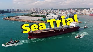 Sea Trial of a Very Large Gas Carrier | William D Channel