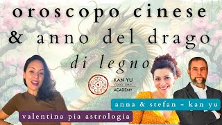 Oroscopo cinese e 2024 anno del Drago di Legno yang con @valentinapiaastrologia