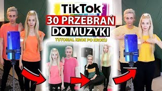 NAGRYWAMY TIK TOK PRZEBIERAJĄC SIĘ 30 RAZY 😱👀 TUTORIAL