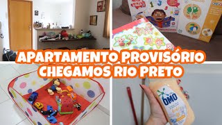 ALUGAMOS UM APARTAMENTO PROVISÓRIO + PRIMEIRO DIA EM RIO PRETO + UMA NOVA FASE 🙏🏻