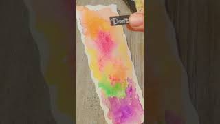 Aesthetic Bookmark DIY #shorts #youtubeshorts #art