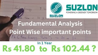 Suzlon Energy Stock Analysis| Suzlon Energy  को खरीदना सही रहेगा की नहीं? ( 2024 - 2025 )