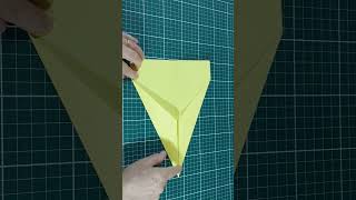 Como fazer um AVIÃO de PAPEL avançado, simples, tradicional #shorts