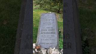 LAST REMAINING JEWISH HEADSTONE AT CONCENTRATION CAMP PLASZOW