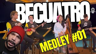 BECUATRO - MEDLEY #01 Que Bonita Sorpresa encontrar este video para reaccionar!