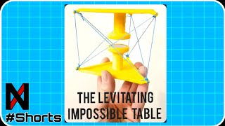 The Levitating Impossible Table - 3D Printed Custom Design #Shorts