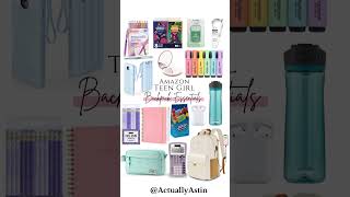 29 Backpack Essentials For Teen Girls | Amazon Back To School Finds #backtoschool #amazon