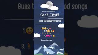 Guess the bollywood songs#shortvideo #quiz #quiztime