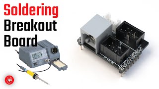 How to solder an LMS-uart-onvertor 1.0 board