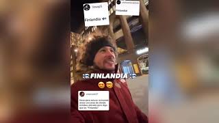 Luisito Comunica y Ari su novia por Finlandia 🇫🇮