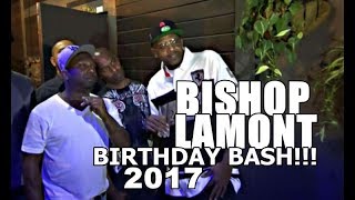 Bishop Lamont Birthday Bash with Ras Kass, RBX, GetAddikted Mafia & more (Oct 2017) | @GhettoFlameTV