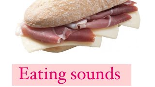 Asmr ita : Mouth sound : I eat a sandwich || mangio un panino