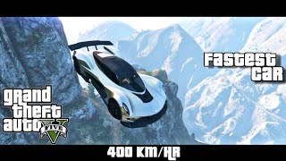 Gta 5 Fastest Supercar Ever!! SUPERCAR vs JETPLANE