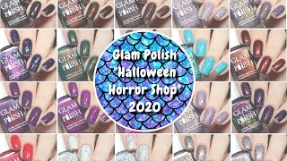 Glam Polish 2020 Limited Edition "Halloween Horror Shop" Event