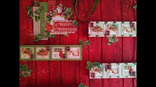 Cómo hacer un Calendario Adviento - TUTORIAL PASO A PASO - Graphic 45 - DIY Advent Calendar