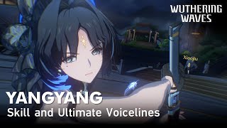 Yangyang Skill and Ultimate Voice Lines in 4 Languages | Wuthering Waves