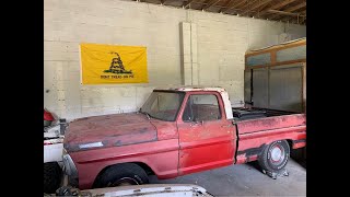 1970 Ford F100 followed us home last night.