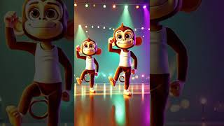 Enjoy this amazing dance and song! #shortvideo #monkeyvideo