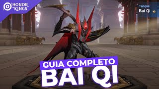 COMO JOGAR COM BAI QI O TOP LANER DA FOICE no Honor of Kings