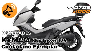 Presentación Kymco SkyTown 125 | Motosx1000