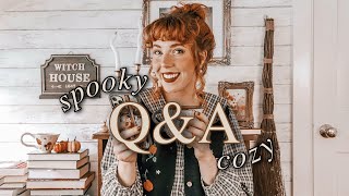 A Spooky Season Q&A 🎃 scary movies, halloween costumes, paranormal experiences, favorite spooky book