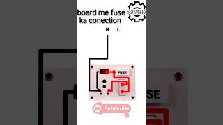 fuse and board conection #ROSHILEXPERIMENT