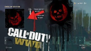 WW2 | EASY Skull Emblem Tutorial | CoD World War 2 Emblem Tutorial #2