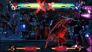 UMVC3 My Solo Firebrand Combo.