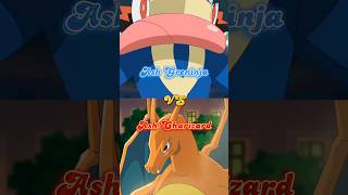 Ash Greninja VS Ash Charizard / Pokemon Comparison #pokemon #shorts #viral #viralshorts