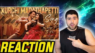 Kurchi Madathapetti- Song REACTION!! | Guntur Kaaram | Mahesh Babu | Sreeleela