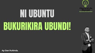 Ni Ubuntu bukurikira ubundi! Ep 1298/Ap Dan Ruhinda!