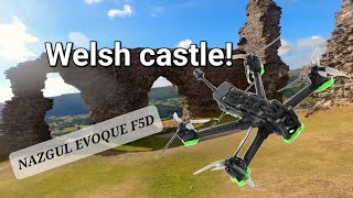 Dinas bran castle- Fpv - Nazgul evoque f5d - Wales #fpv #iflight #dji