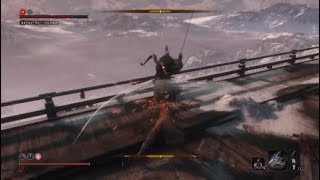 Sekiro NG++ (charmless) - Genichiro Ashina boss fight