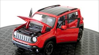 Acapsule.com Product Video 2017 Jeep Renegade 1/24 Scale Diecast Model