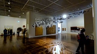 Aborigines Art Exhibition @Sydney Modern, A Walk in the Art Gallery of New South Wales, in 4K, ASMR