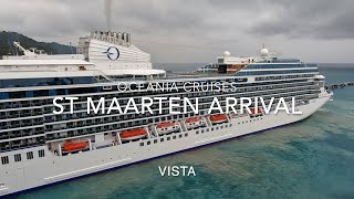 Oceania Vista Arrives St Maarten Time Lapse