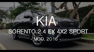 KIA SORENTO ☆ 2.4 AT EX 4X2 SPORT☆MOD 2016 ☆ AUTOMATICO SEC